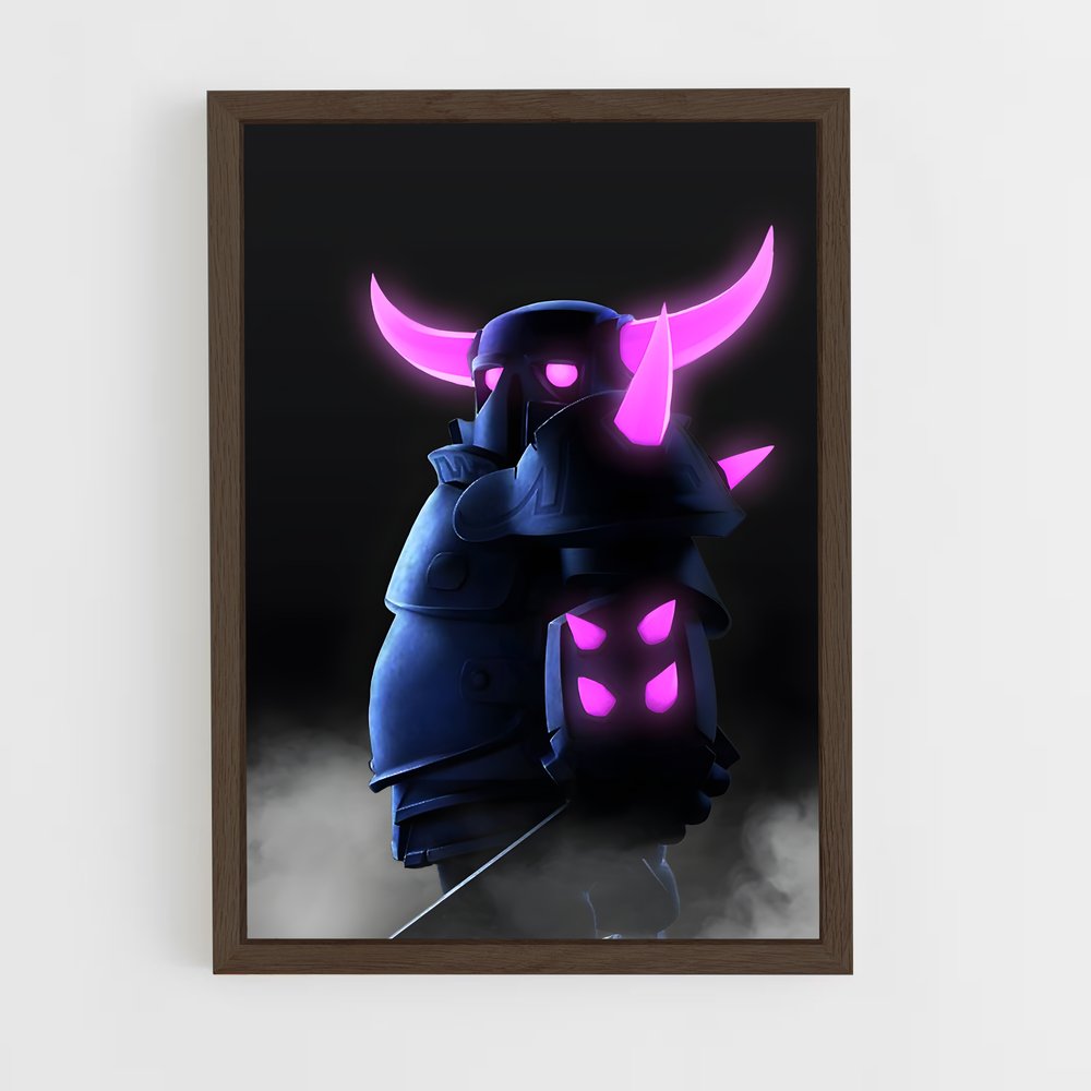 Poster Chevalier Obscur – affiche Clash of clans (vue 5)